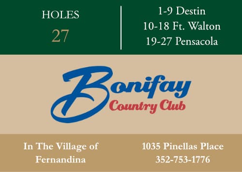 Bonifay golf course