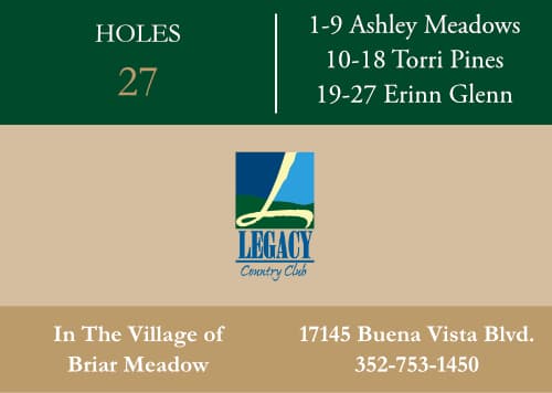 Lopez Legacy golf course