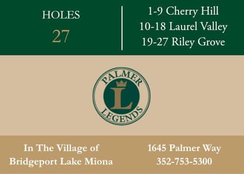Palmer Legends golf course