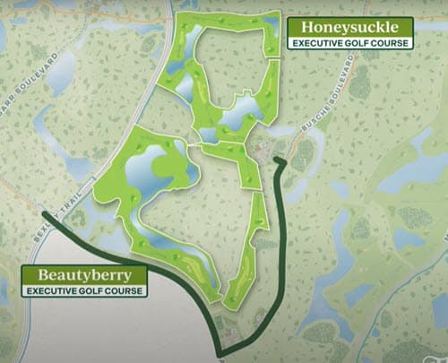 Beautyberry golf course